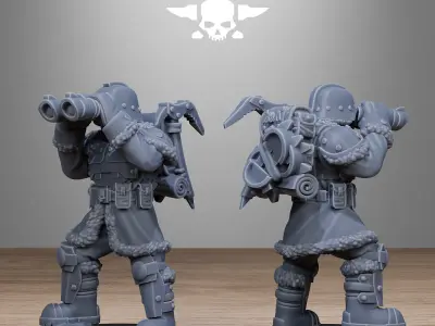 GrimGuard Frostwatch Patrol 3D print model
