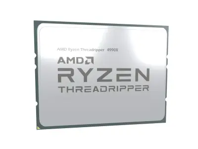 AMD TR4 CPU 4990X V1 001 3D model