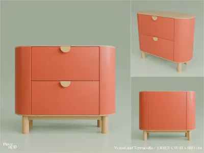 ELNATH - dresser - MAISONS DU MONDE - 1 piece 3D model