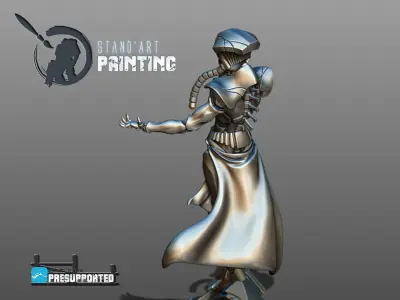 Ashanti the queen of behond 3D model