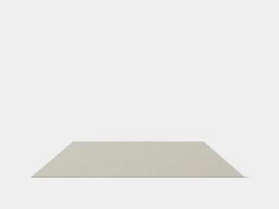 Cotton Rug Low-poly 3D model