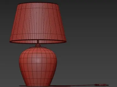 Table lamp Lallio L 4 02 BR 3D model