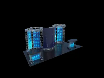 Display frame 3D model