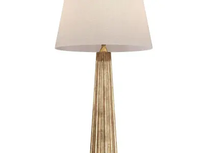 Fluted Spire Large Table Lamp 3D model