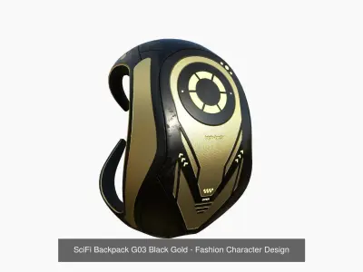10 SciFi Backpack G Collection - Fashion Character Design