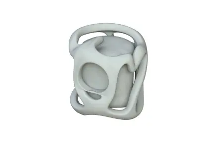 SciFi Shape Object Low Poly Low-poly 3D model