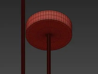 Lute Pendant Light 3D model