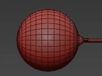 Contrapesso LED Globe Pendant 3D model