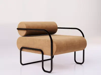 ITALIA YELLOW CHAIR Free 3D model