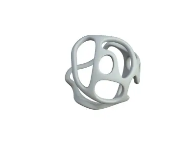 SciFi Cube Object No 23627 Low Poly Shape Texture
