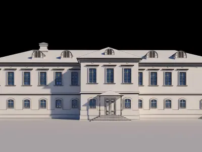 MOnestry building 3D model