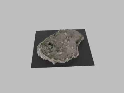 Nauru Map Country Low-poly 3D model