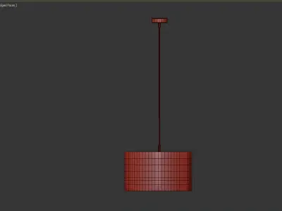 SPALTINI Suspension lamp 3D model