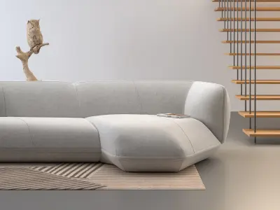 Floe Insel 21 32 Corner Sofa 3D model