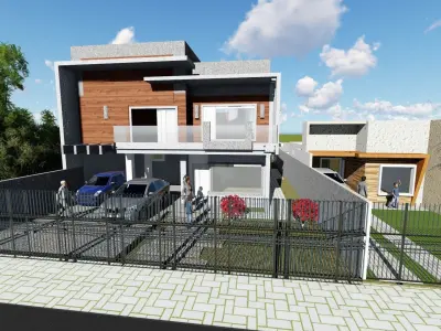  LITTLE TOWNHOUSE 3D model