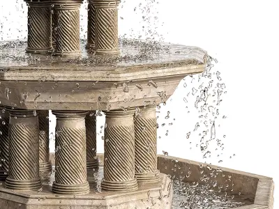 fountain 30 3D model