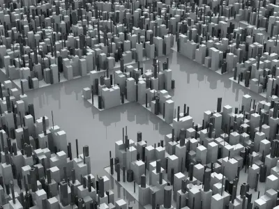 City of Future 3D model