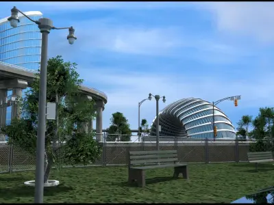 Future City 3D model