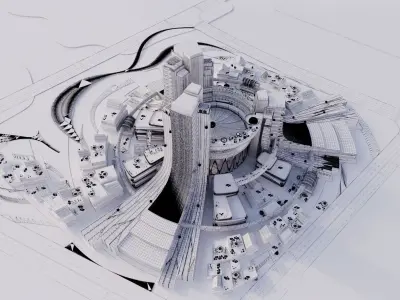 Future Architecture 3D model