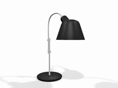 Metal desktop lamp 3D model