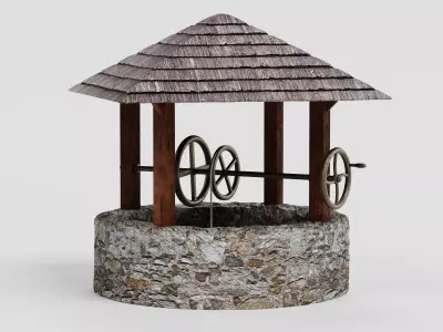 -Medieval Well- 3D model