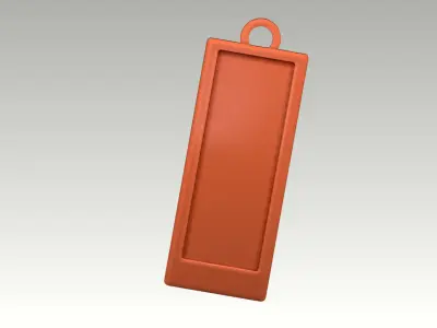 charm label Free 3D print model