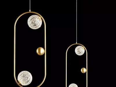 Lampatron HOOP LUX pendant lamp 3D model