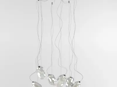3d cattelan light 3D model