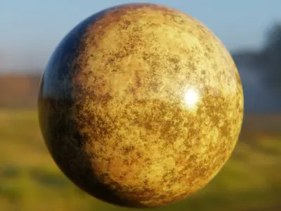Photoreal Procedural Brown Granite Texture Texture
