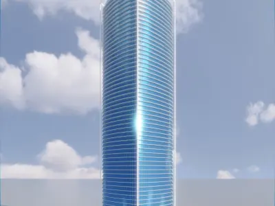 Parametric Building 1d6 3D model