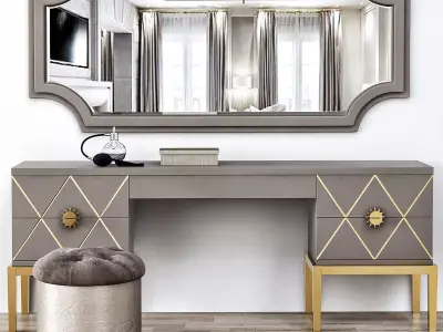 chest of drawers 40 3D model