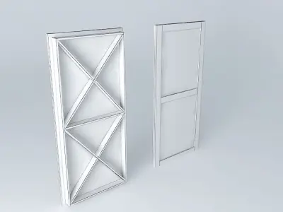 Shed Door Free 3D model