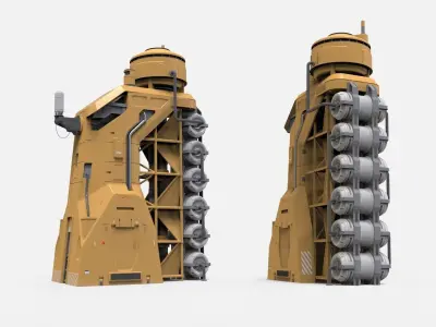 Sci Fi Modular Environment 18 3D model