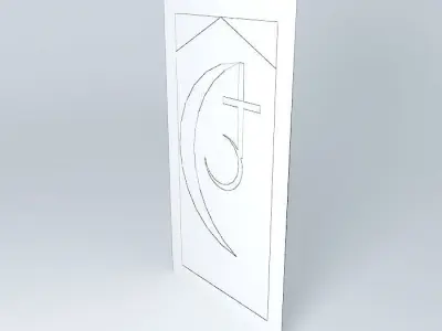 window with cool shadow Free 3D model