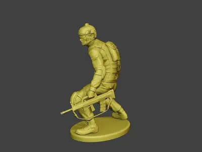 China Actual Special Forces PAP 0017 3D print model