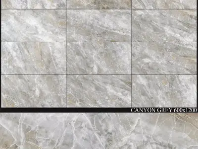 Kerranova Canyon Grey 600x1200 3D model