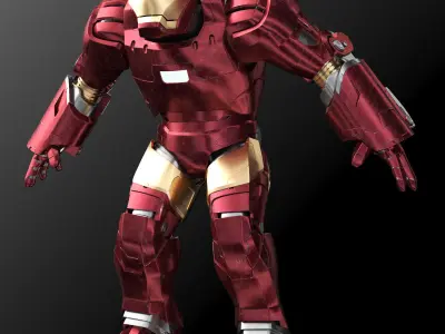 Iron Man 03 3D model