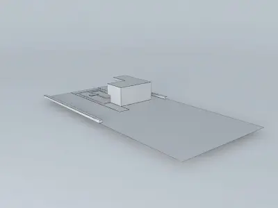 Modern house Free 3D model