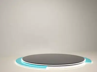 Virtual Platform Free low-poly 3D model