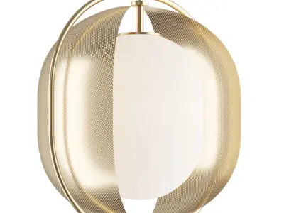 Pearl Pendant Light 3D model