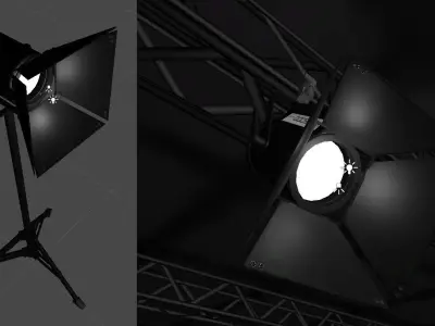 Filmset Props 3D model