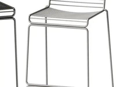 Hee Bar Stool by Hay 3D model