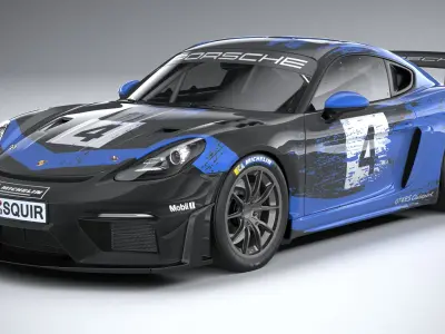  Porsche 718 Cayman GT4 RS Clubsport 2022 