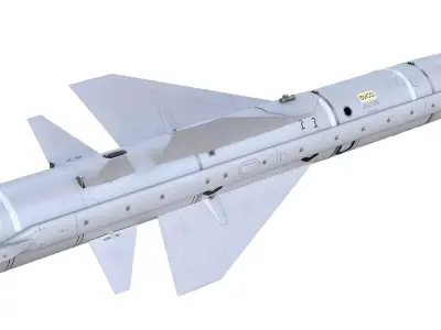 Martel AJ 168 TV-guided Missile 3D model