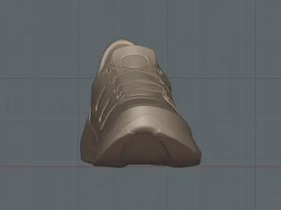 Basic shoe 01 Free 3D model
