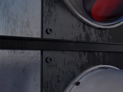 Traffic light 3D model