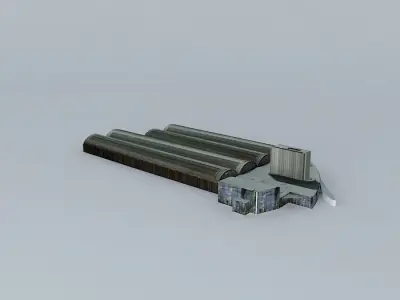 Manchester Piccadilly Train Station 3D model