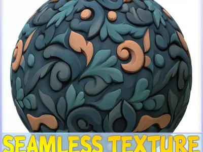 Stylized Ornaments Seamless Texture Texture