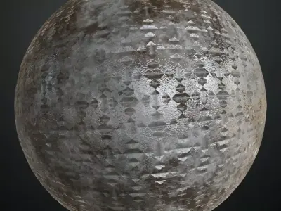 Diamond Metal Plate PBR Seamless Texture get