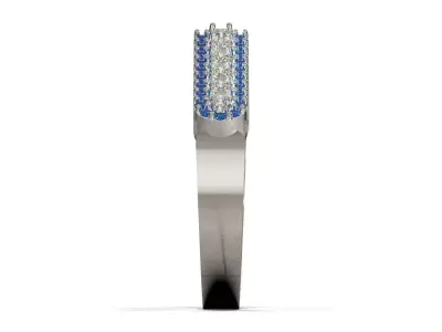woman printable luxury ring model jr00335 3D print model purchase
